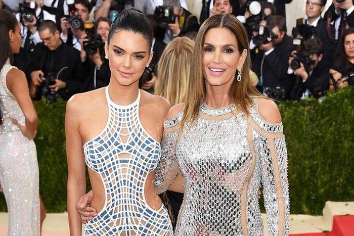 Kendall Jenner and Cyndy Crawford