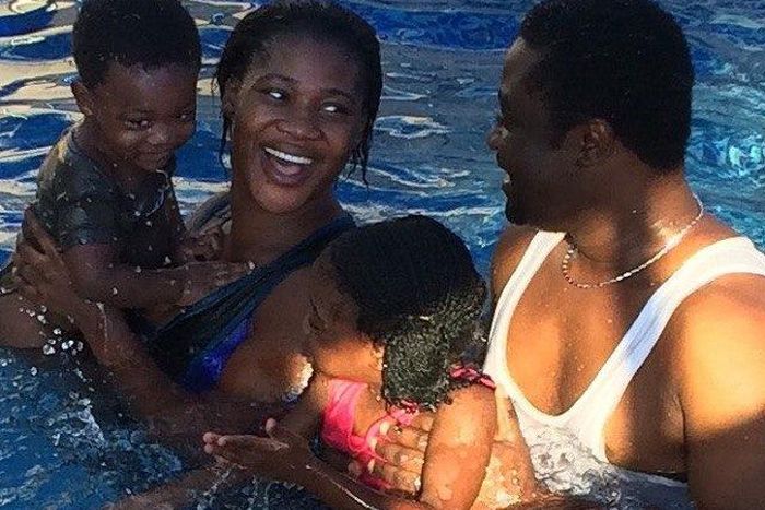 Mercy Johnson & family