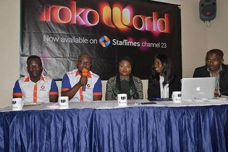 The iRoko World team, Uloma Onuma; Head of Legal and Distribution and Funke Akindele