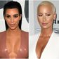 Kim Kardashian and Amber Rose