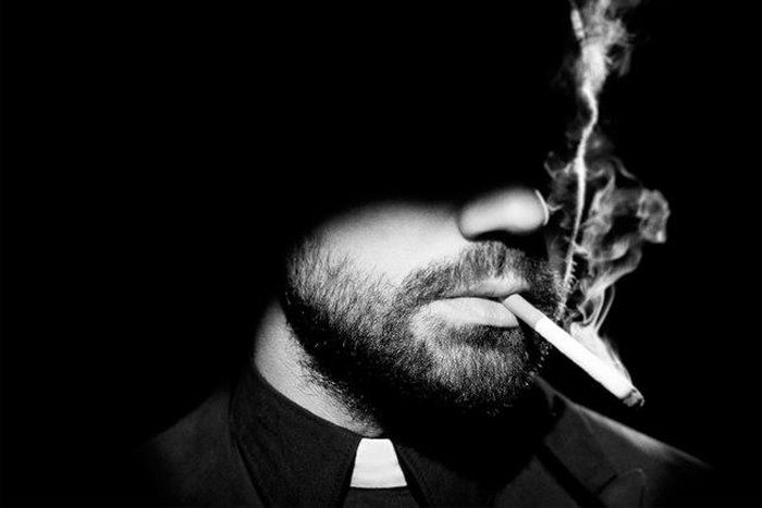 Poster of AMC new show "Preacher"