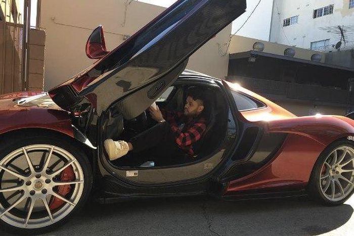 The Weeknd's McLaren P1