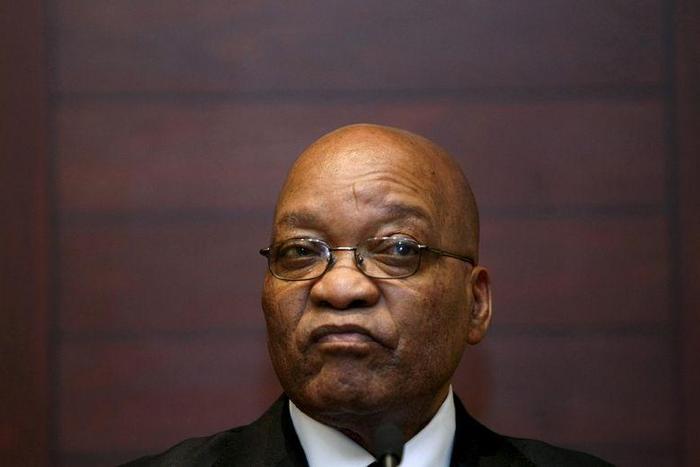 South African President Jacob Zuma listens during a news conference in Cape Town, South Africa, September 10, 2009.
