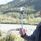 Barack Obama uses selfie stick in Alaska
