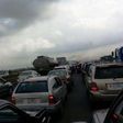 Traffic jam lasts for over 10 hours
