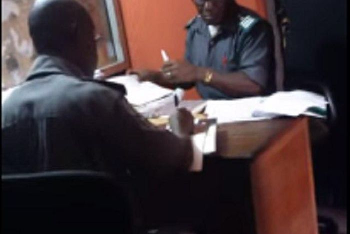 The bribe taking Customs Officers