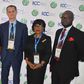 L-R: Mr Alexis Mourre, President, International Chamber of Commerce Court of Arbitration; Mrs Gladys Talabi, Executive Director, Legal Services, Globacom, and Mr.Kamaldeen Shonibare, Head, Corporate Sales, Globacom, at the 1st ICC Africa Regional Confe...