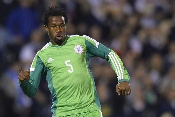 Nigeria's Efe Ambrose controls the ball during their international friendly soccer match against Scotland at Craven Cottage in London May 28, 2014.