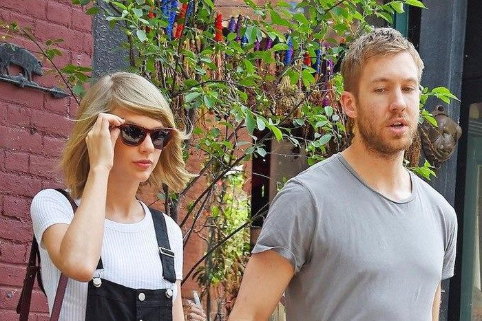 Taylor Swift and Calvin Harris