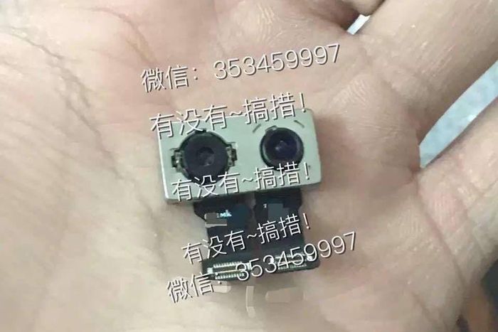 Leaked image of rumored iPhone 7 dual-lens camera