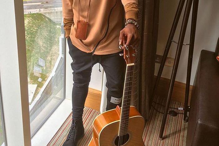 Korede Bello looking stylish