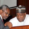 Speaker Yakubu Dogara and House Leader, Femi Gbajabiamila (Informationng)