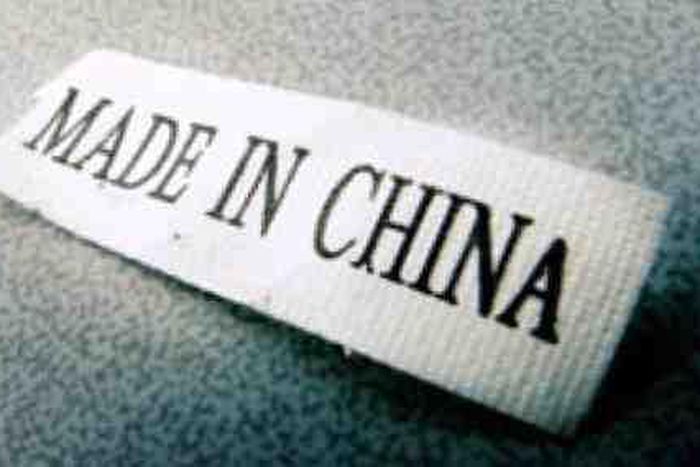 Chinese product tag