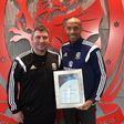 Thierry Henry passes his UEFA A Licence coaching badge
