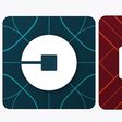 Uber's new rider logo (left) and partner logo (right)