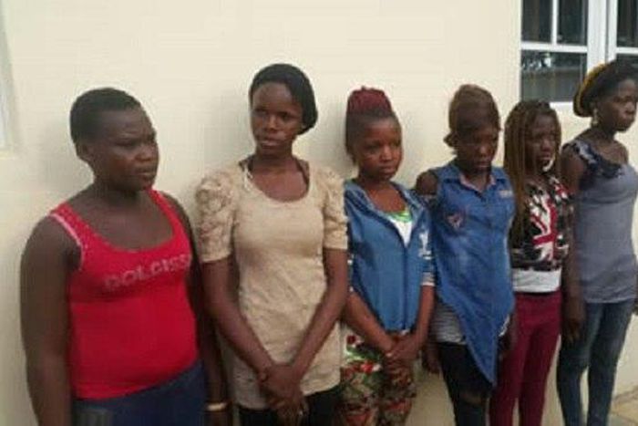 Ifeoma Daniel and her prostitutes
