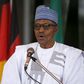 Nigerian President Muhammadu Buhari speaks during German President Joachim Gauck's visit to the State House in Abuja, Nigeria February 11, 2016.