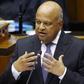 South African Finance Minister Pravin Gordhan delivers his 2016 Budget speech to parliament in Cape Town, February 24, 2016.