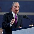 In clash of billionaires, Bloomberg calls Trump White House race 'a con'