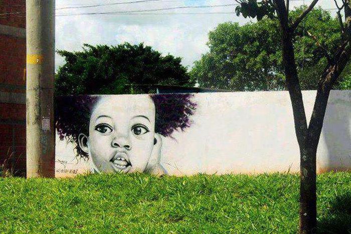 Street art and nature