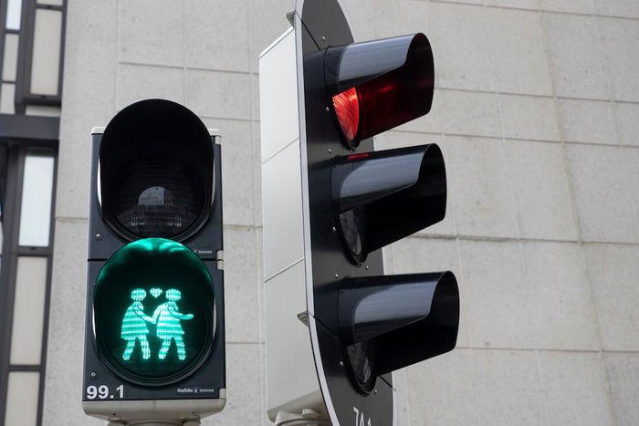 Gay traffic lights
