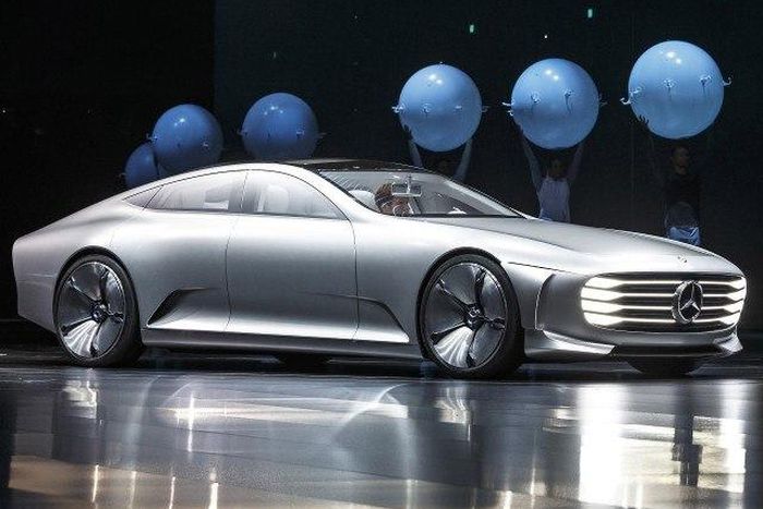Mercedes Benz electric concept car