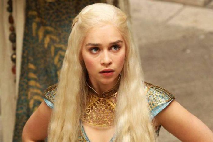 Emilia Clarke as Daenerys Targaryen