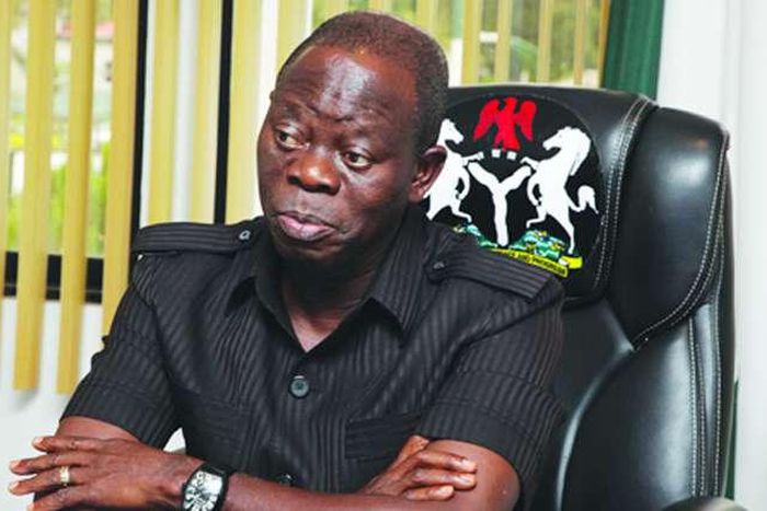 Governor Adams Oshiomhole of Edo state