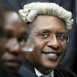 Kenya's Director of Public Prosecutions Keriako Tobiko smiles inside the High Court in Nairobi, file.