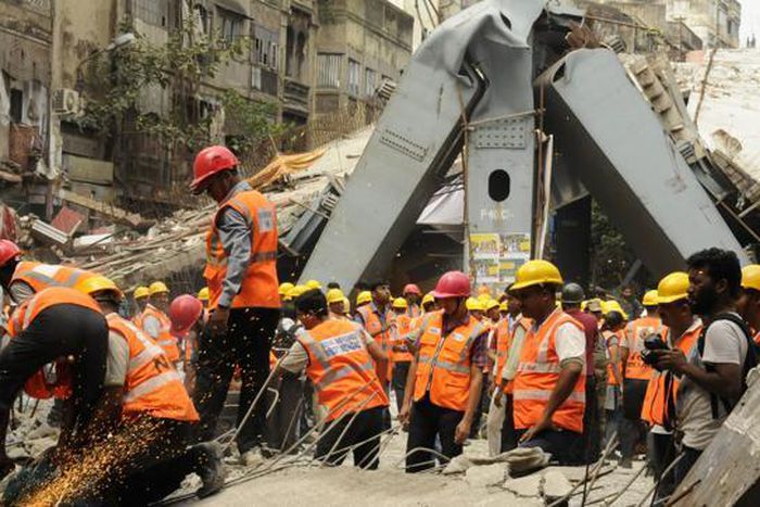 18 bodies found, 23 feared dead in India bridge collapse
