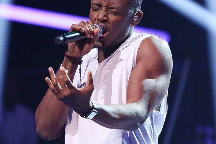 Chike during the fourth Live Show