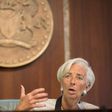 International Monetary Fund (IMF) Managing Director Christine Lagarde speaks during a media briefing following her meeting with President Muhammadu Buhari in Abuja, Nigeria January 5, 2016.