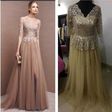 An aggrieved customer shared photos of an outfit a friend wanted (L) and what she got from a Nigerian designer (R)