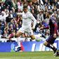 Football Soccer - Real Madrid v Eibar- Spanish Liga BBVA - Santiago Bernabeu, Madrid, Spain - 09/04/16  Real Madrid's Cristiano Ronaldo and Eibar's Ivan Ramis in action REUTERS/Andrea Comas
