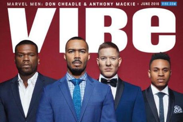 Cast of "Power" cover July issue of Vibe Magazine
