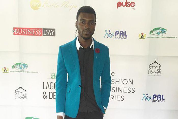 Temitayo Nathan looking dapper