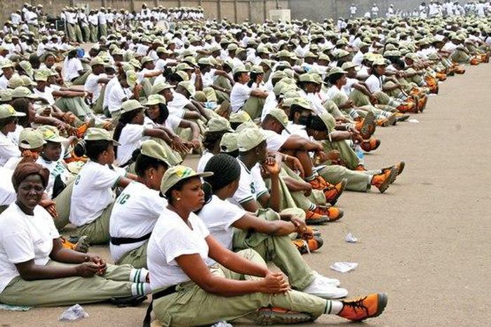 NYSC members during orientation