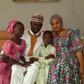 Ali Nuhu, wife and two kids