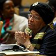 Liberia's President Ellen Johnson-Sirleaf attends the opening ceremony of the 26th Ordinary Session of the Assembly of the African Union (AU) at the AU headquarters in Ethiopia's capital Addis Ababa, January 30, 2016. REUTERS/Tiksa Negeri