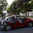 Cars burned north of Paris in 3rd night of tension over death in police hands