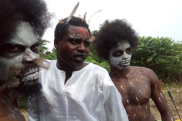 Behind the scene photos from short horror film, Reverie