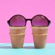 Cones and sunglasses