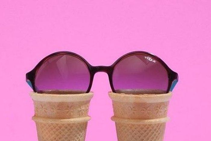 Cones and sunglasses