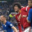 Manchester United forward Marouane Fellaini and Leicester City defender Robert Huth have both been given three match bans by the Football Association.