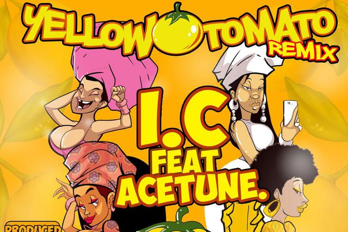 IC - Yellow tomato artwork