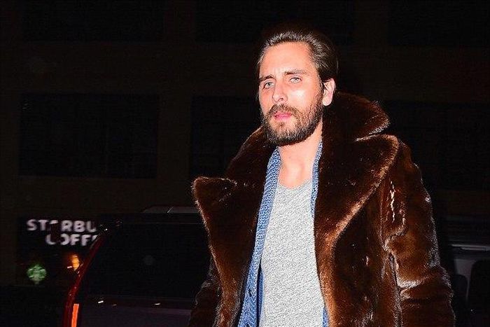Scott Disick on night out with mystery blonde