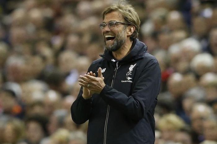 Liverpool manager Juergen Klopp. Football Soccer - Liverpool v Everton - Barclays Premier League - Anfield - 20/4/16