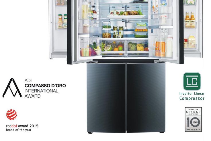 LG dual door design