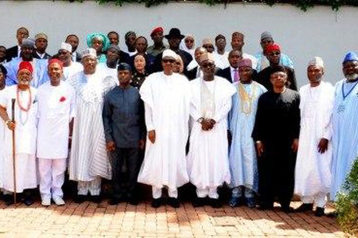 Inauguration of ministers under President Muhammadu Buhari (Premium Times)