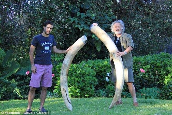 Claudio Chiarelli, 65 and his son, Max